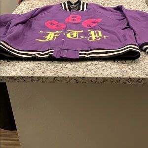 FTP jacket - men’s purple - size L